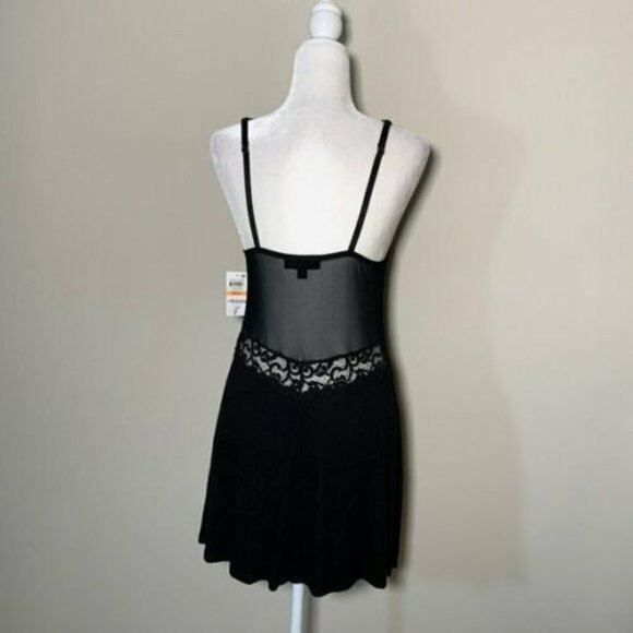 INC International Concepts Ultra Lace Knit Chemise - Picture 4 of 7